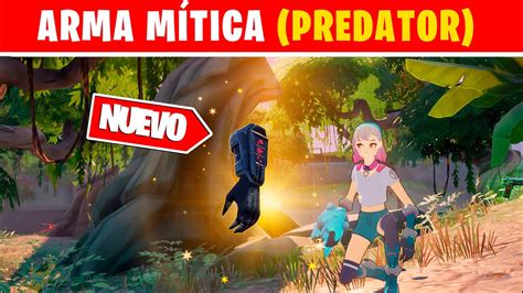 Como Conseguir El Arma M Tica De Predator Ubicaci N Fortnite Battle