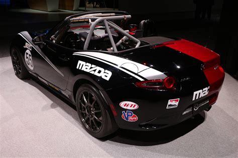 Mazda Miata MX-5 Cup Race Car Equipped with Optional Sense of Humor ...