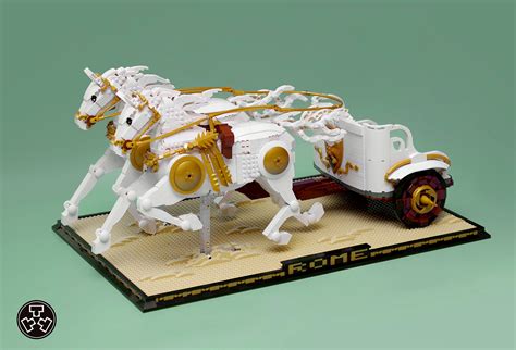 Are You Not Entertained By This Lego Roman Chariot The Brothers