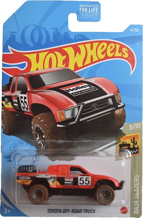 Hot Wheels Toyota Off Road Truck Rojo Baja Blazers Yaxa Colombia