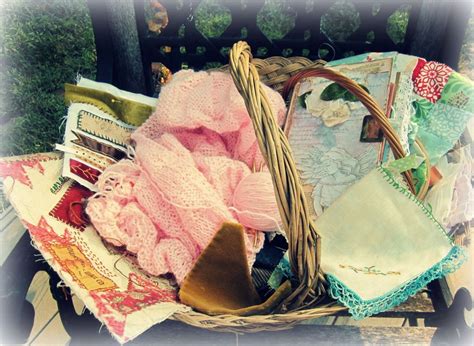 Gathering Dust: Craft Basket Overflow