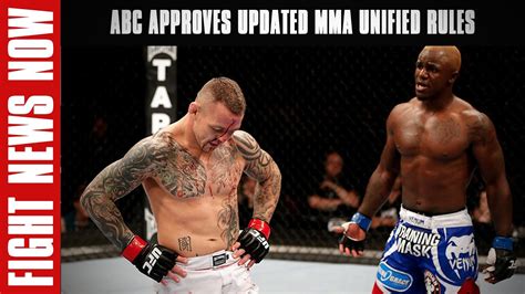 New Mma Unified Rules Passed By Abc Rafael Dos Anjos Vs Tony Ferguson