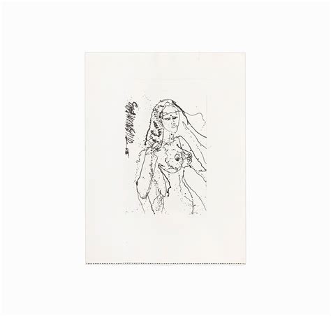 S Nude Drip Painting On Paper Photo Emulsion Portrait Etsy