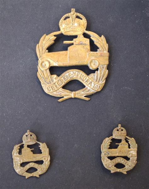 St Armored Car Regiment Badge Set Medals Badges Insignia