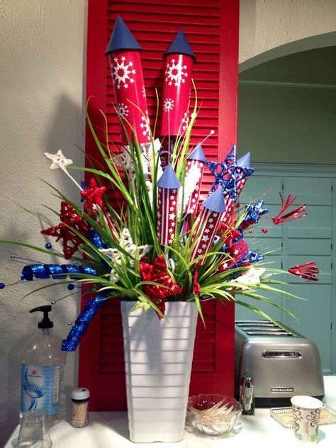 40 Stunning Patriotic Centerpieces To Diy For The 4th Of July Hubpages