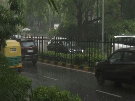 Delhi Gets Relief From Humid Weather As Rain Lashes Parts Of National