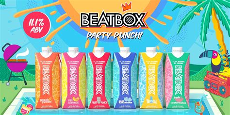 Beatbox The Worlds Tastiest Party Punch Beatbox Beverages