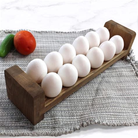 Fresh Egg Counter Rack Etsy