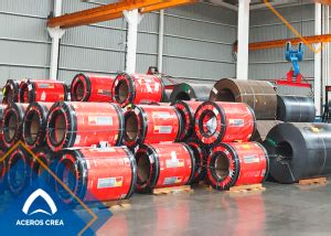 Rollo de Acero Galvanizado Lámina Galvanizada Aceros Crea