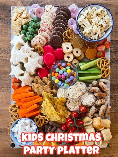 Kids christmas party platter | Sizzlefy