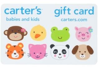 Congratulations to Our $50 Carter's Gift Card Giveaway - The Thrifty Couple