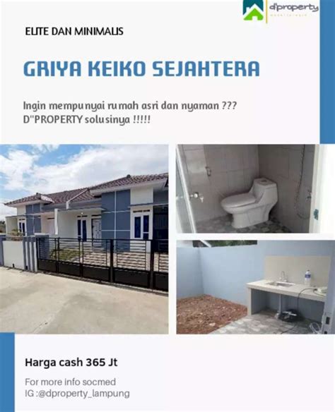 Perumahan Way Kandis Griya Keiko Bandar Lampung Dijual Co Id