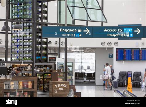 Sydney Kingsford Smith Airport Internal Shot Of The Domestic Airport