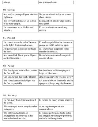 Ingl S Aprendizaje Por V A R Pida De Verbos Compuestos Sarah Retter Pdf