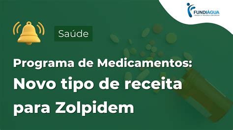 Programa De Medicamentos Novo Tipo De Receita Para Zolpidem