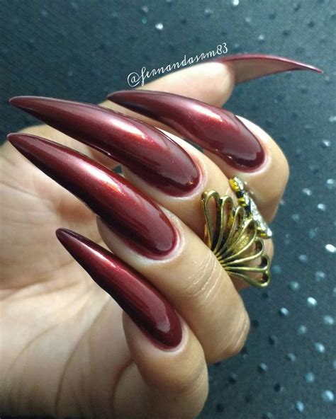 Nail Passion On Twitter Curved Nails Exotic Nails Long Stiletto Nails