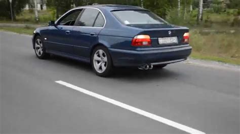 Выхлоп Magnaflow 14816 на BMW E39 525i YouTube