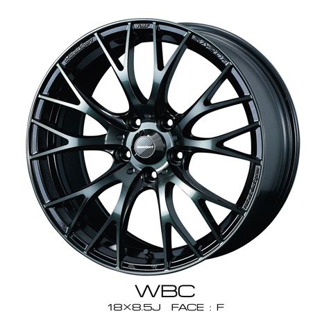 WedsSport SA 20R 187 5 45 5100 WBC Finish Wheel Set 72737 Import