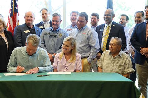 Gov Kemp Signs Legislation To Support Georgia Agriculture Allongeorgia