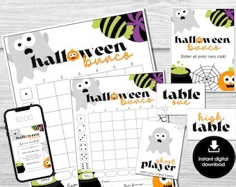 Water Color Black Cat Halloween Bunco Score Card Sheet Etsy