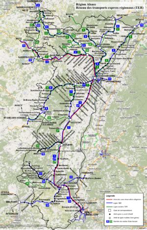 Carte Touristique De L Alsace