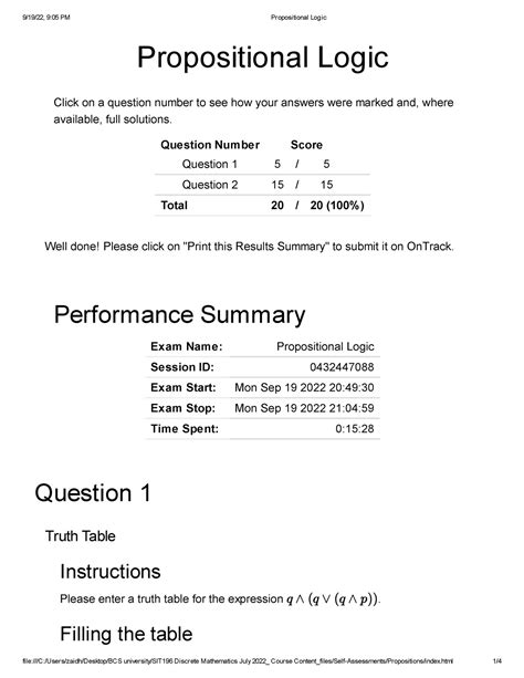 Propositional Logic Discrete Mathematics Propositional Logic