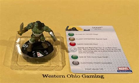 Heroclix Skaar 207 New The Incredible Hulk Single Figure Ebay