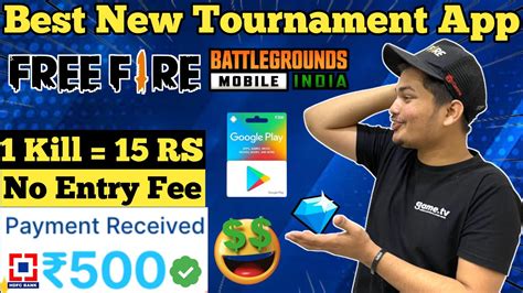 Best New Tournament App For Free Fire Free Fire Tournament App FF