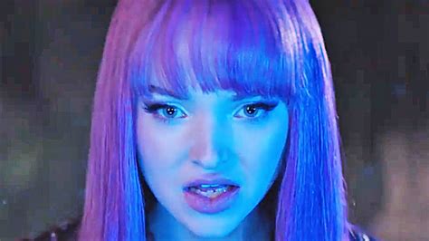 Descendants 3 Official Trailer 2019 And Dove Cameron Mal Makeup Youtube