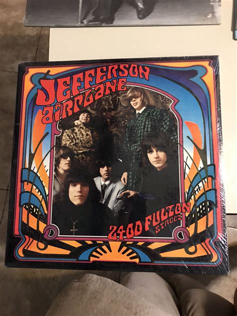 Sealed Jefferson Airplane 2400 Fulton Street 1987 1st Press 2 Lp Set