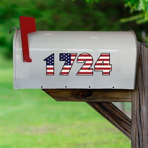 Mailbox Flag Custom Mailbox Decal Mailbox Decor Mailbox - Etsy