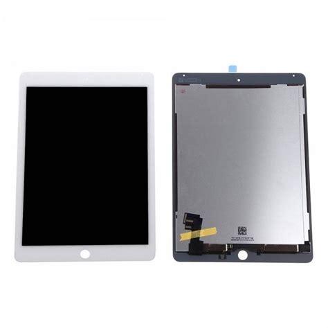 Bloc Ecran Complet Vitre Tactile Et LCD Pour IPad Air 2 Blanc