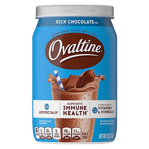 Ovaltine Mix Rich Chocolate 12 Oz Hot Cocoa Roth S