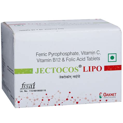 Buy Jectocos Lipo Tablets In Wholesale Price Online B B