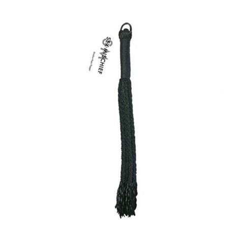 Flogger Sex And Mischief Shadow Rope Negro Divino Placer