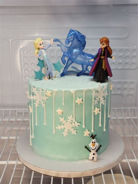 Frozen Elsa And Anna Birthday Cake In Anna Birthday Cake Anna