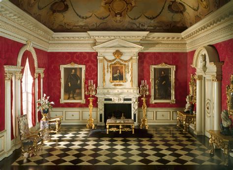 E 3 English Reception Room Of The Jacobean Period 1625 55 The Art