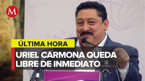 Juez Ordena Liberar Al Fiscal De Morelos Uriel Carmona Youtube