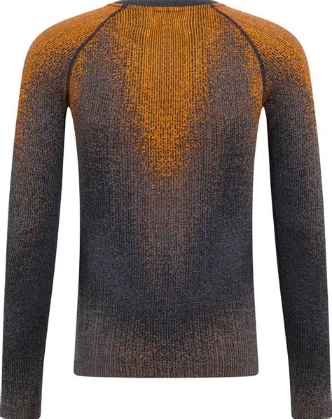 Odlo BL Top Crew Neck L S BLackcomb Eco Oriole Base Layer Thermal Tops