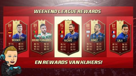 Live Fifa Weekend League Rewards Van Kijkers Fut Draft Teams