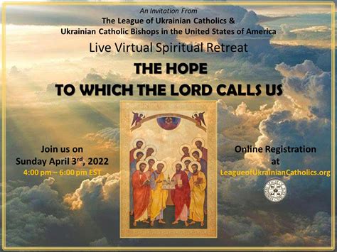 Live Virtual Spiritual Retreat – St. Josaphat Eparchy