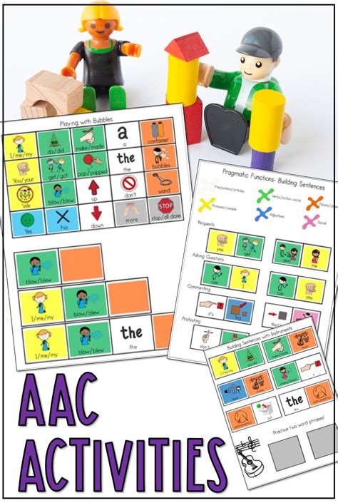 Aac Core Vocabulary Activities And Communication Boards Expressive