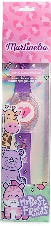 Martinelia My Best Friends Lip Gloss Watch Часы блеск для губ купить