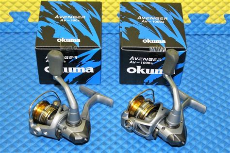 Okuma Avenger Spinning Reels AV 500a AV 1000a CHOOSE YOUR MODEL EBay