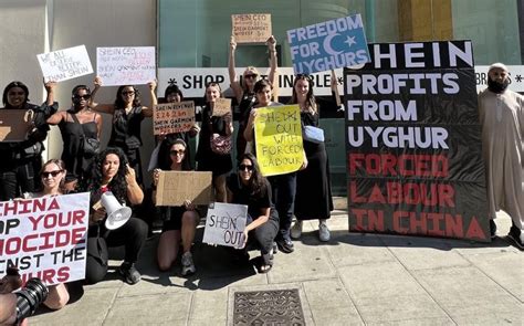 Shein Protest Challenges Brand S Ties To Uyghur Labour Camps