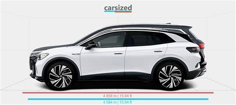 Dimensions Volkswagen Id Present Vs Jetour X Plus Present