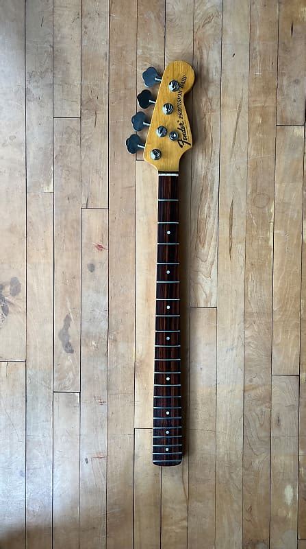 Fender Precision Bass Neck 1975 Reverb