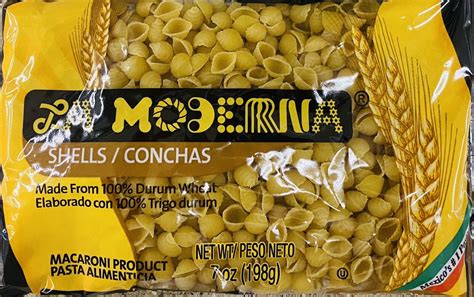 La Moderna Shells Pasta Noodles Durum Wheat Macaroni Oz Bag New