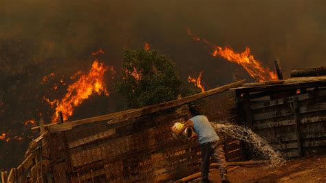 Conaf Desvincul A Funcionarios Detenidos Por Megaincendio De