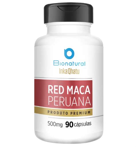 Red Maca 500mg Inka Qhatu Cápsulas Melhor Preço